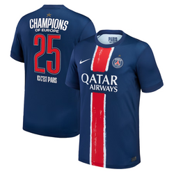 Player Verison PSG Home Soccer Jersey 2024/25 Special Edition-Champions of Europe 2025 For Jerseys Store