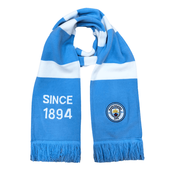 Manchester City Soccer knitting Scarf Blue&White Top Soccer Jerseys Store