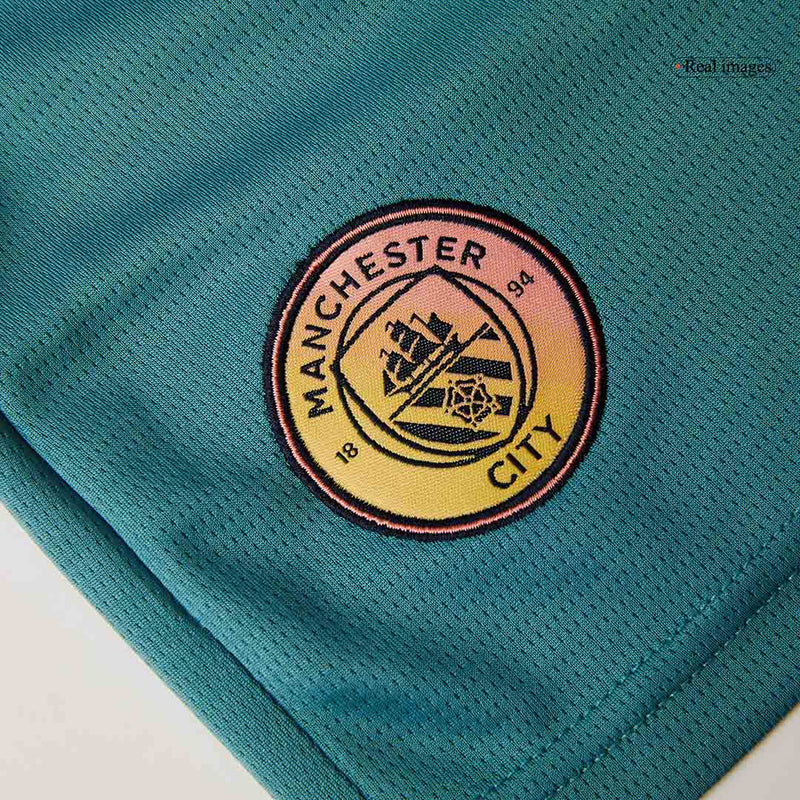 Manchester City Fourth Away  Soccer Jersey Kit(Jersey+Shorts) 2024/25 - Definitely City Top Soccer Jerseys Store
