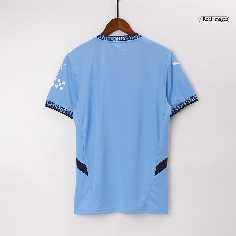 MARMOUSH #7 Manchester City Home  Soccer Jersey 2024/25 - UCL Top Soccer Jerseys Store
