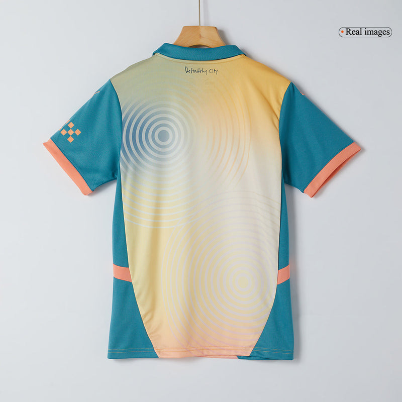 Manchester City Fourth Away  Soccer Jersey Kit(Jersey+Shorts) 2024/25 - Definitely City Top Soccer Jerseys Store