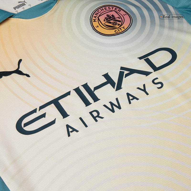 Manchester City Fourth Away  Soccer Jersey Kit(Jersey+Shorts) 2024/25 - Definitely City Top Soccer Jerseys Store