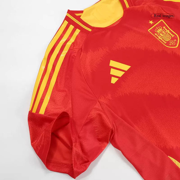 Player Version LAMINE YAMAL #19 Spain Home Soccer Jersey Euro 2024 For Jerseys Store