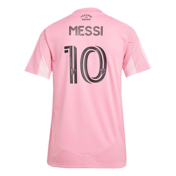 Women's Messi #10 Inter Miami CF Home Soccer Jersey 2025 For Jerseys Store