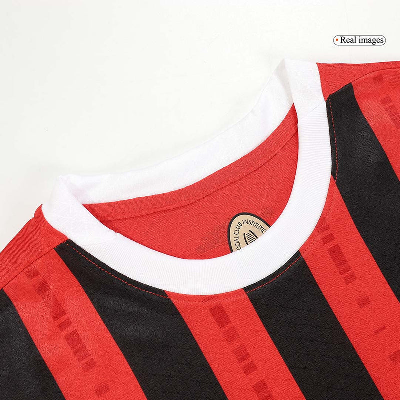 Player Version MORATA #7 AC Milan Home  Soccer Jersey 2024/25 Top Soccer Jerseys Store