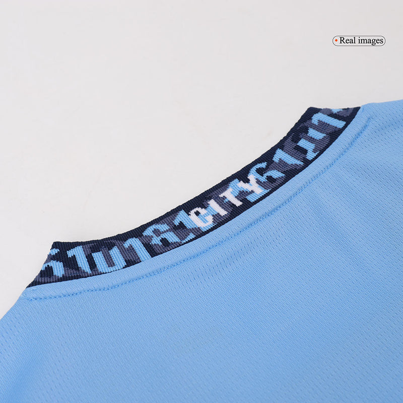 MARMOUSH #7 Manchester City Home  Soccer Jersey 2024/25 - UCL Top Soccer Jerseys Store